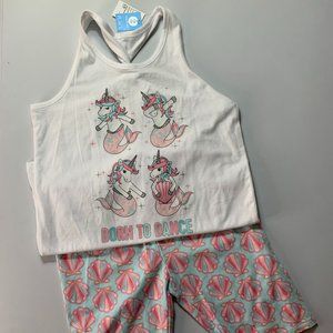 Girl's Unicorn Pajama Set